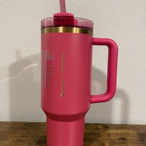 Starbucks and Stanley Holiday Pink 40 oz. Tumbler
